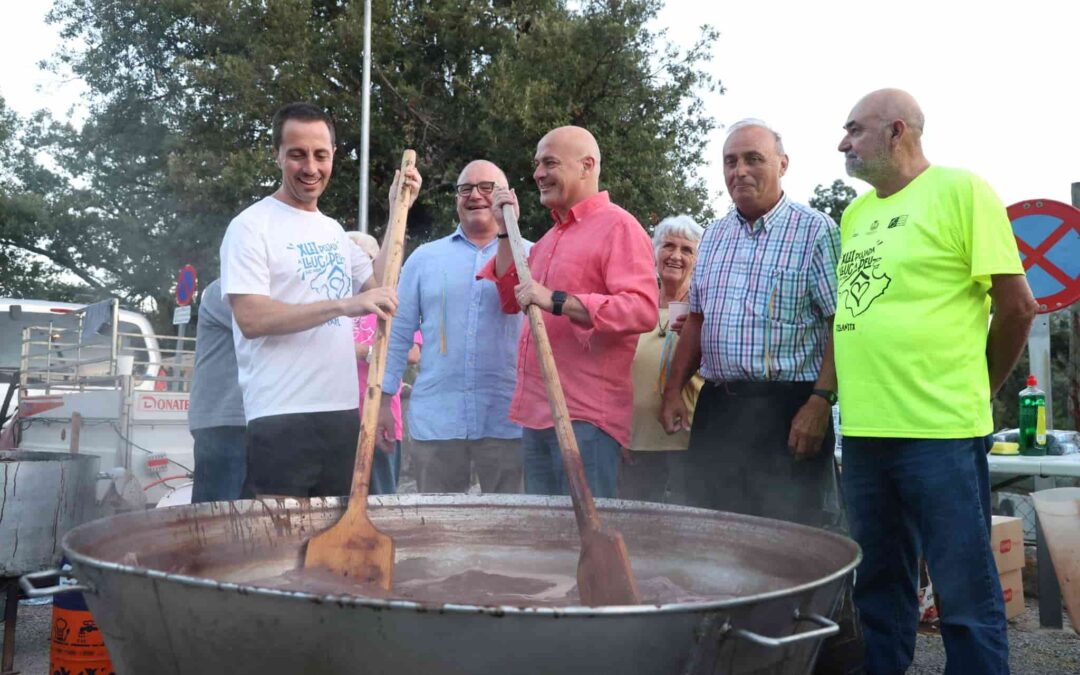 The president of the Consell de Mallorca, Llorenç Galmés, participates in the events of the XLII edition of the Pujada a Lluc a Peu de la Part Forana