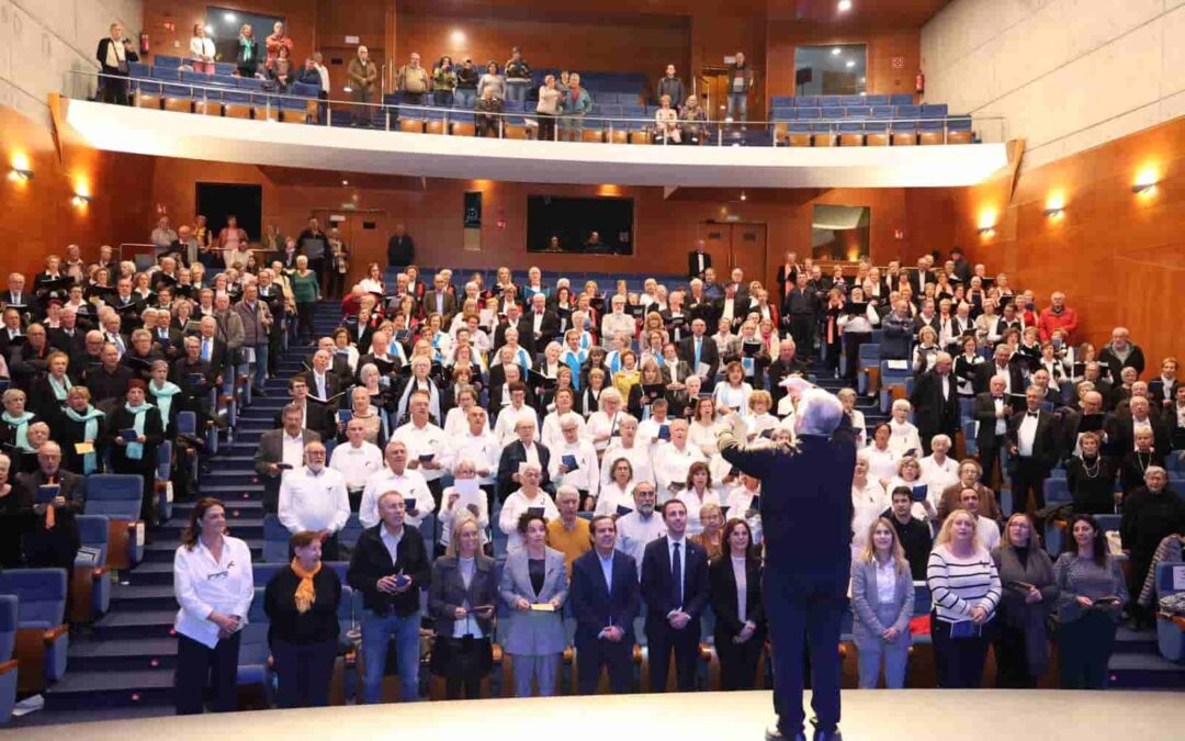 The Consell de Mallorca celebrates the meeting of choirs of senior citizens