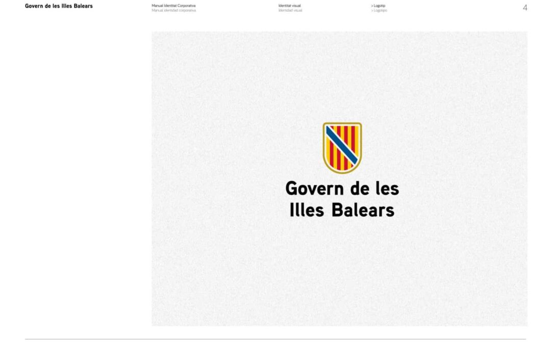 New visual identity of the Government with an updated version of the historical coat of arms of the Autonomous Community of Catalonia