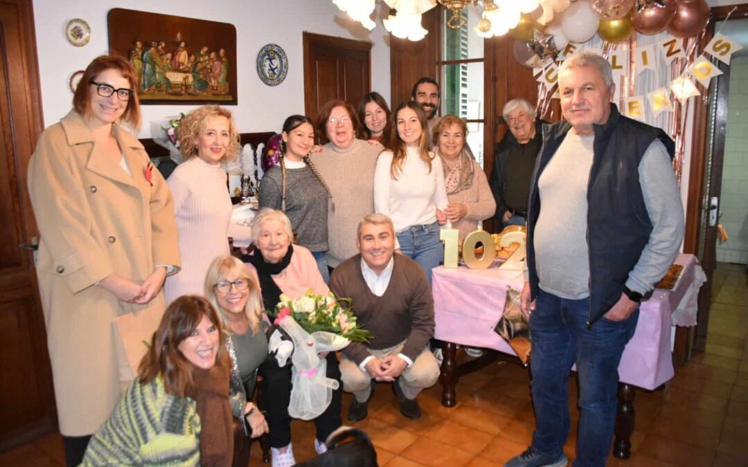 Ana Seguí Payeras celebrates her 102nd birthday