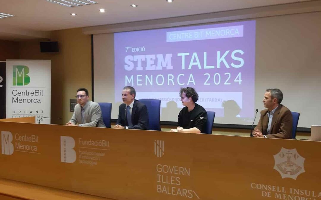 STEM Talks consolidate their position as the event of reference in science and technology in Menorca