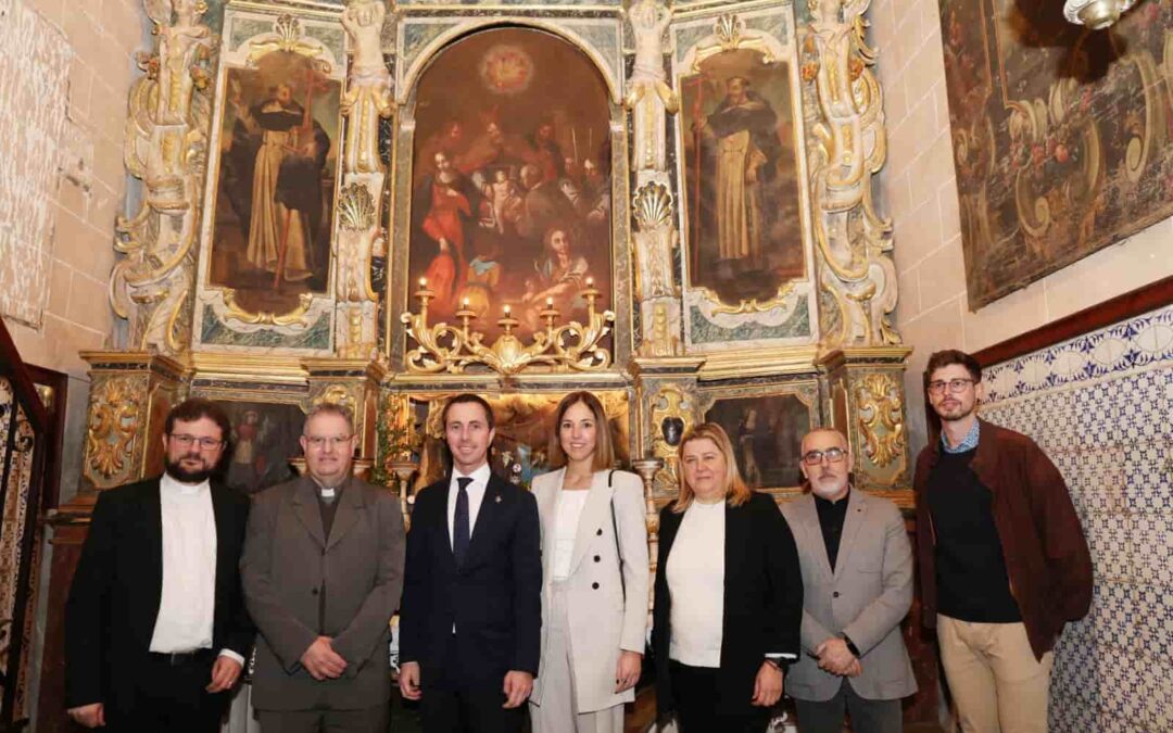 The Consell de Mallorca and the Bishopric of Mallorca present three pictorial canvases restored by the Mixed Commission