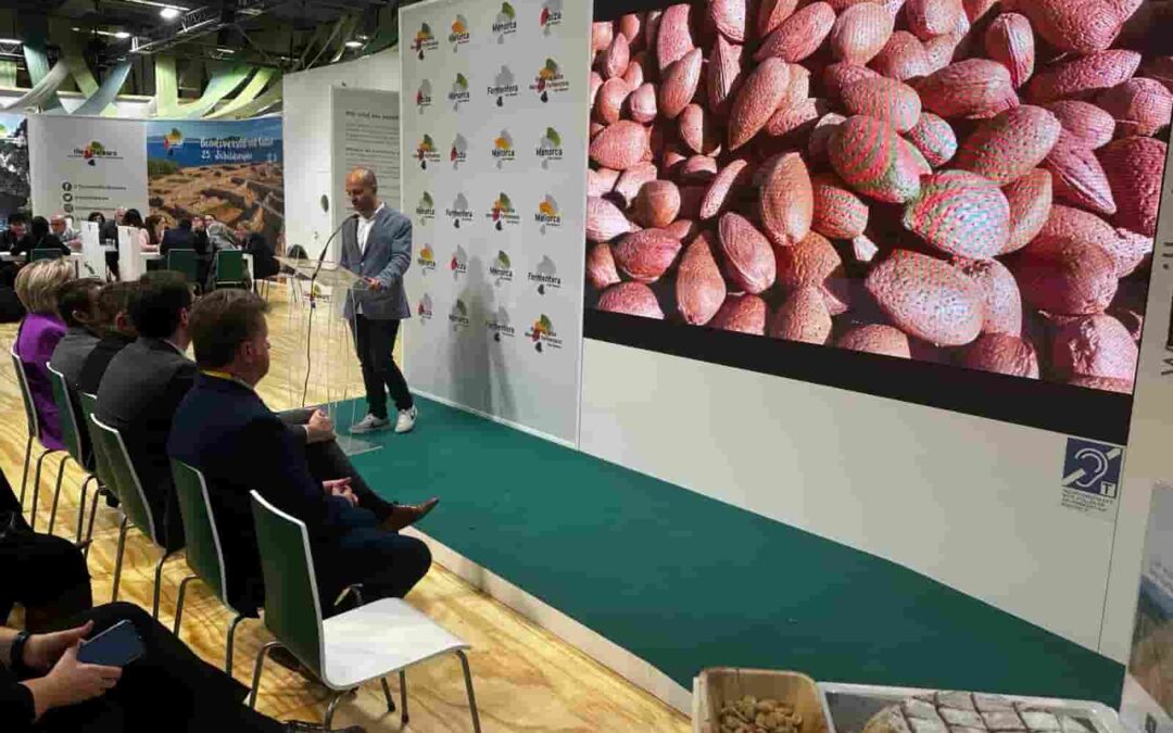 Agriculture, Fisheries and Natural Environment promotes at the ITB in Berlin the almond of Mallorca as a high quality product linked to the landscape and the primary sector of the island