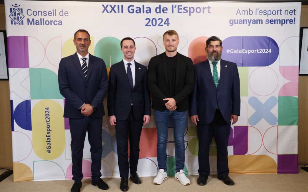 The XXII Gala de l’Esport of the Consell de Mallorca pays tribute to more than 270 sportsmen and sportswomen and dedicates 2024 to Olympism