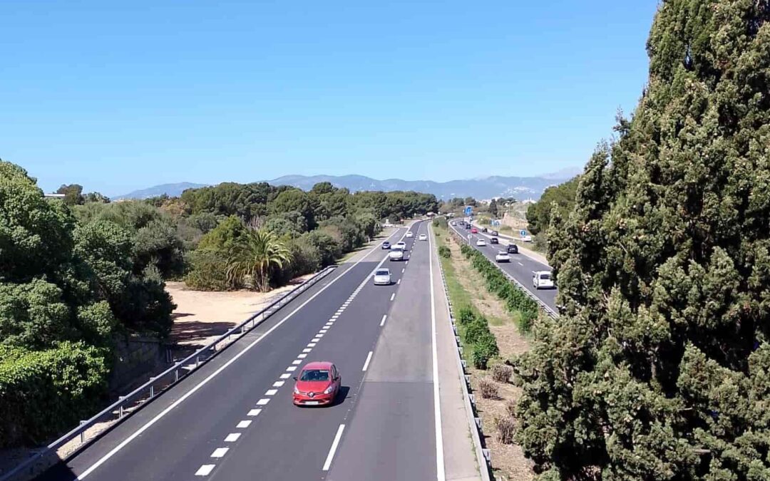 A new exit from the airport to the Llucmajor motorway successfully opened to traffic to reduce traffic congestion