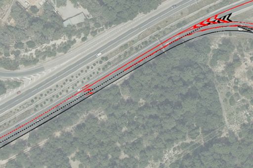 The Consell de Mallorca modifies the access lanes to via de Cintura from the Andratx motorway to improve traffic flow