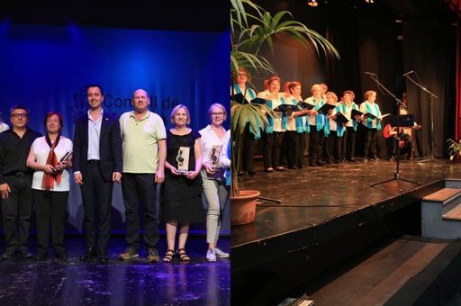 Binissalem hosts the first concert of choirs of senior citizens with great success