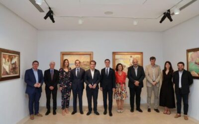 Hundreds of people attend the opening of the unpublished Sorolla exhibition in Mallorca