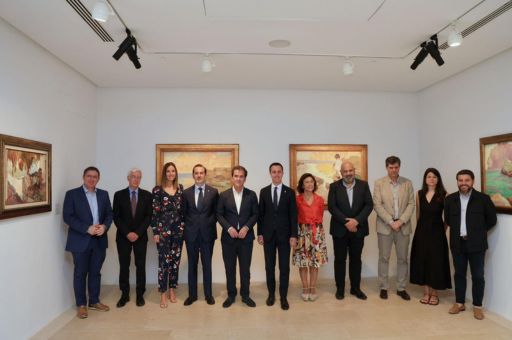 Hundreds of people attend the opening of the unpublished Sorolla exhibition in Mallorca