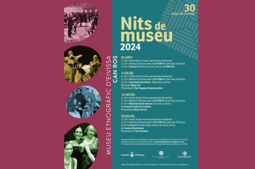 Music and theatre star in the ‘Nits de Museu’ (Museum Nights) on the 6th, 13th and 20th of July