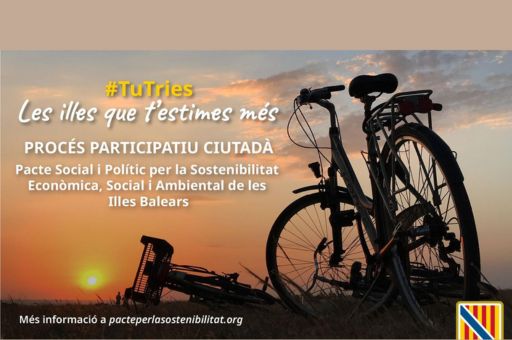 The citizen participation platform of the Pact for the Sustainability of the Balearic Islands is opened