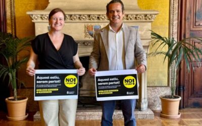 The Consell de Mallorca promotes its campaign to prevent sexual aggressions this summer under the slogan “Aquest estiu, serem pertot” (“This summer, we will be safe”)