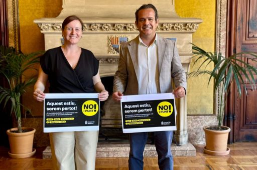 The Consell de Mallorca promotes its campaign to prevent sexual aggressions this summer under the slogan “Aquest estiu, serem pertot” (“This summer, we will be safe”)