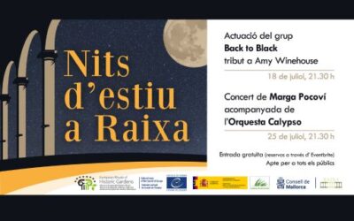 Back to Black – Tribute to Amy Winehouse and Marga Pocoví, the two concerts of ‘Nits d’estiu de Raixa’ 2024