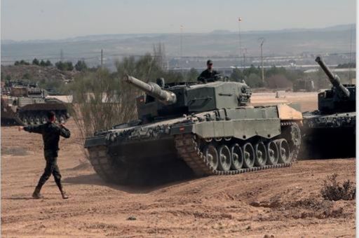 Spain begins a new transfer of ‘Leopard’ battle tanks to Ukraine