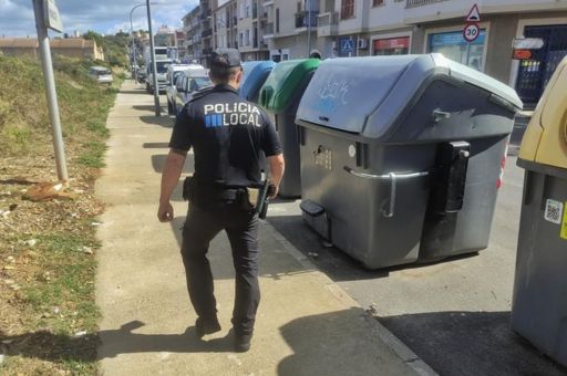 Inca fights against non-resident waste dumping tourism in the capital of Raiguer