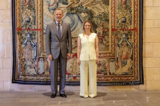 President Prohens was received in the audience by King Felipe VI