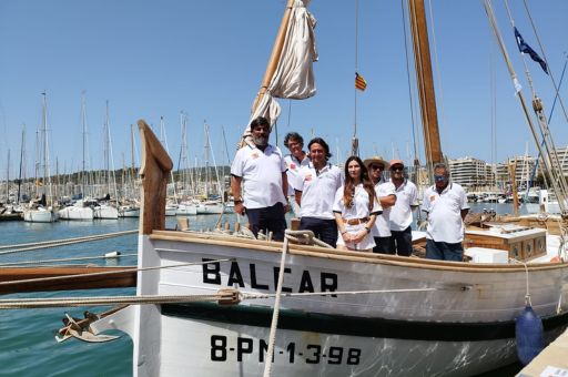 Pedro Bestard sets sail aboard the Balear sailing with the Copa del Rey Mapfre 2024 regatta