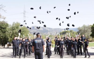 Fifty officers graduate from the 45th promotion of the Local Police Training Course