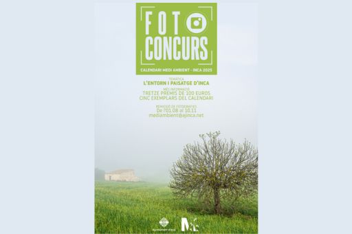 Inca launches a new edition of the photography competition for the 2025 Environment Calendar