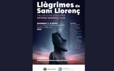 Inca organises an astronomy workshop to observe the Tears of San Lorenzo