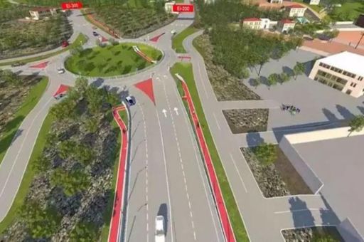 The project for the remodelling of the Cazadores crossroads will cost more than 8.6 million euros