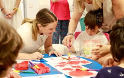 President Prohens visits Amadiba’s summer school on the first year of free adapted leisure activities