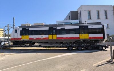 The third of SFM’s five new trains arrives in Mallorca