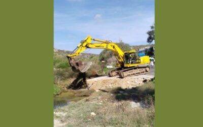 The Govern begins the repair work in Cala En Porter after receiving authorisation from the Ministry