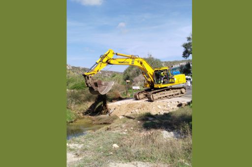 The Govern begins the repair work in Cala En Porter after receiving authorisation from the Ministry