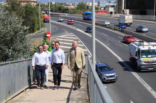 The Consell de Mallorca invests 12 million in improving access to Palma and the ring road from the airport motorway