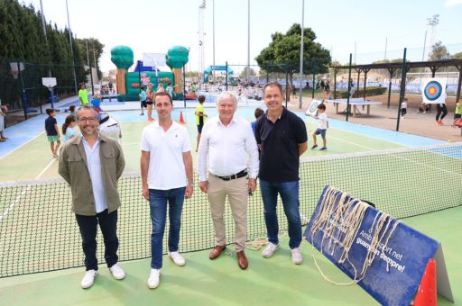 Successful participation in the sports day organised by the Consell in the Sant Ferran sports centre on the occasion of the Diada de Mallorca (Mallorca’s Day)