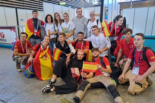 Mallorcan Laura Capó completes her participation in the WorldSkills in Lyon