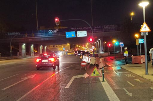 Nuevos cortes en la vía de Cintura y en la autopista del aeropuerto