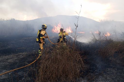 Joan Simonet: «El riesgo de incendio forestal existe durante todo el año. No podemos confiarnos. Pedimos a la población mucha prudencia y precaución»