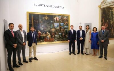 The Consell de Mallorca inaugurates the exhibition of a work from the Prado Museum at the Museu de Mallorca