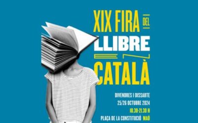 The 19th edition of the Fira del Llibre en Català de Menorca (Catalan Book Fair of Menorca) has arrived