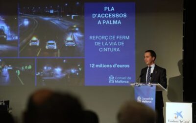 President Galmés unveils Mallorca’s road plan at the Círculo Financiero de Baleares (Financial Circle of the Balearic Islands)