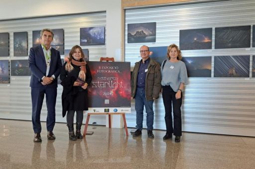 Inaugurada en el aeropuerto de Menorca la exposición Menorca Starlight 2024