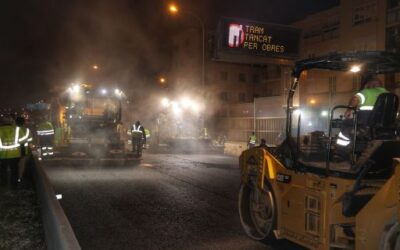 Cortes durante las noches, a partir del domingo, en la entrada y la salida del aeropuerto para mejorar el firme deteriorado, que tiene más de 40 años