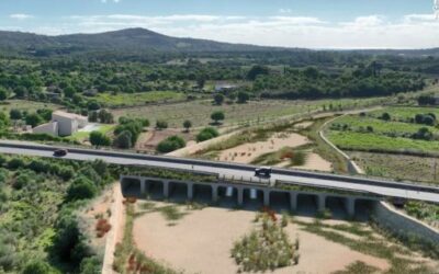 El Consell de Mallorca realiza los estudios geotécnicos para la construcción de los muros de contención del torrente de ses Planes a su paso por Sant Llorenç