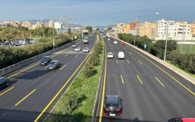 The technicians of the Consell de Mallorca corroborate the smooth running of the works on the Via de Cintura and the airport motorway to minimise traffic congestion