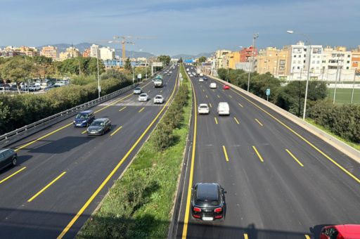 The technicians of the Consell de Mallorca corroborate the smooth running of the works on the Via de Cintura and the airport motorway to minimise traffic congestion